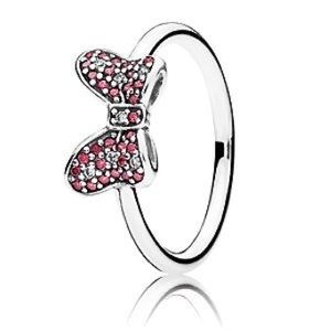 Authentic Pandora Minnie Mouse Bow Ring (Size 7)